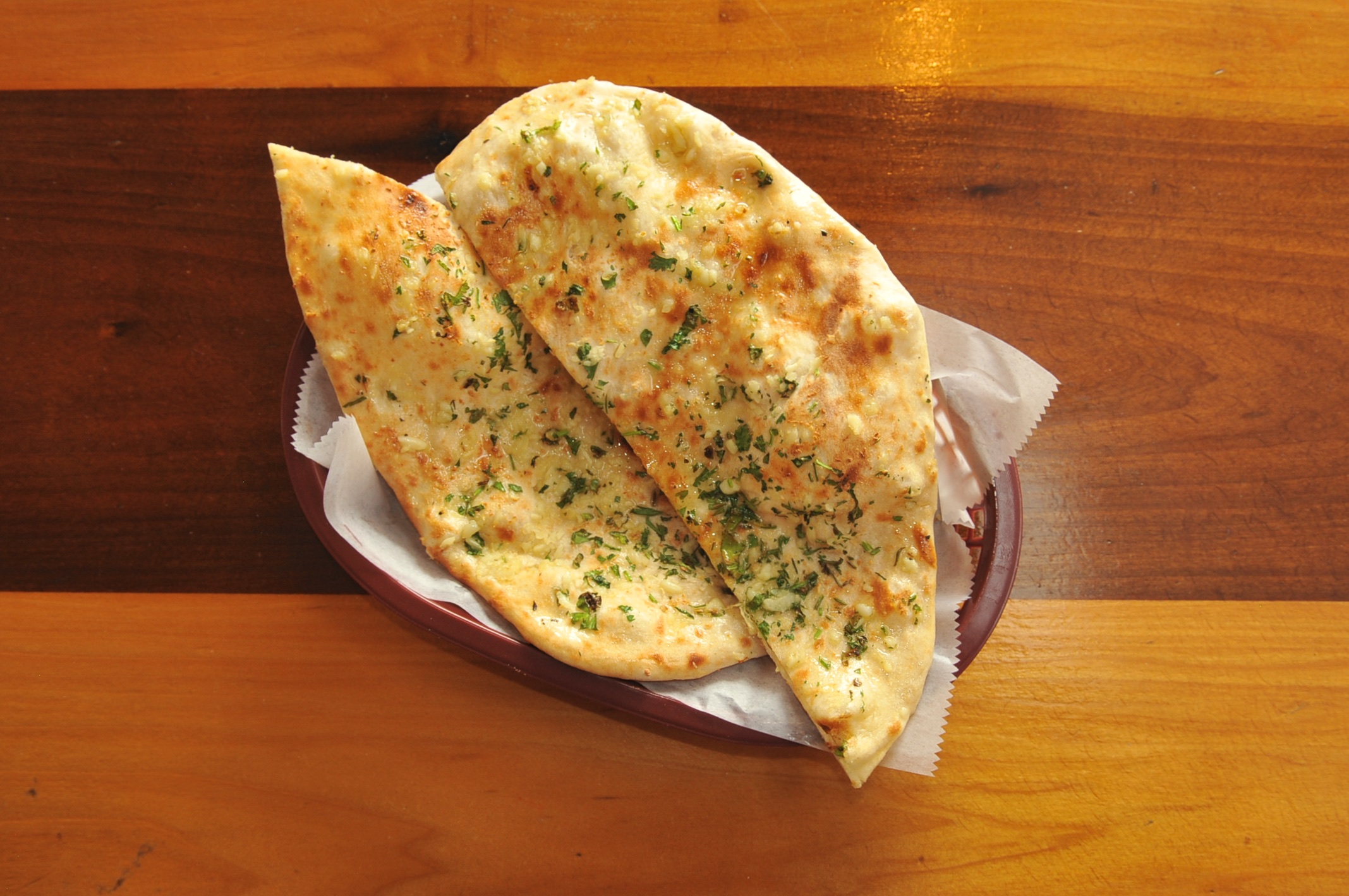 garlic bread naan